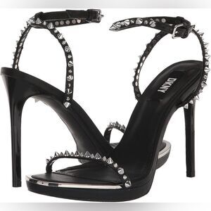 DKNY Women's Dacia Ankle Strap Heeled Sandal